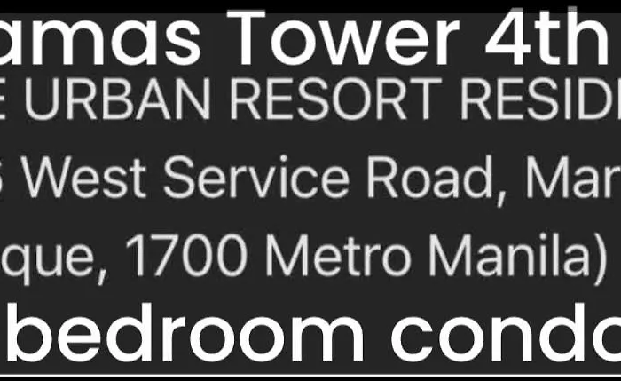 Azure Urban Residences Bahamas & One Bedroom Manila